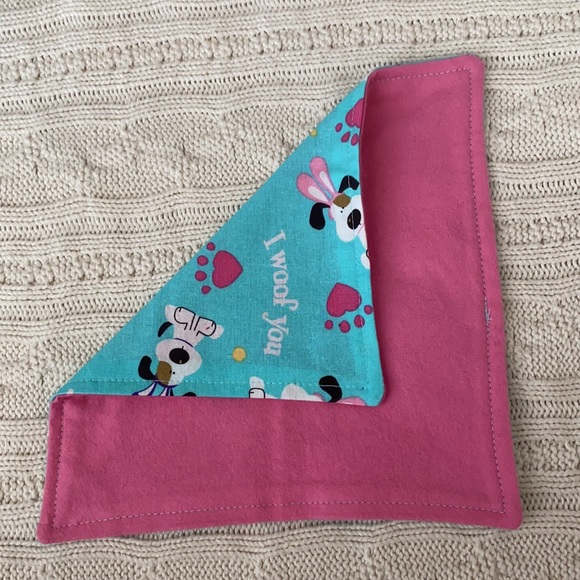 Easter Puppy Cloth Dinner Napkins, set of 4 - Picture 3 of 3